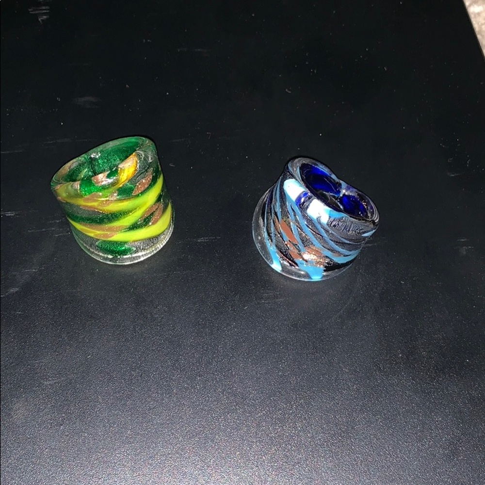 Glass rings